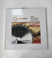 Диск пильный по дереву победитовый (350х50/32 мм; 24Т) «PLEXPART»